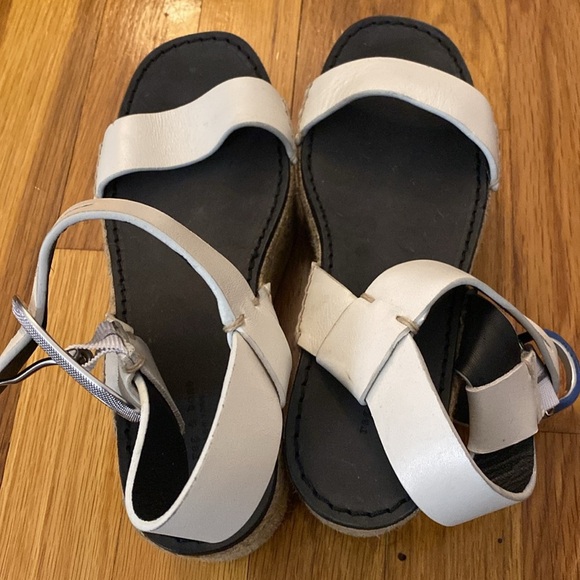 Rag & Bone Women’s White Platform Sandals Size 37/7 - Picture 4 of 9